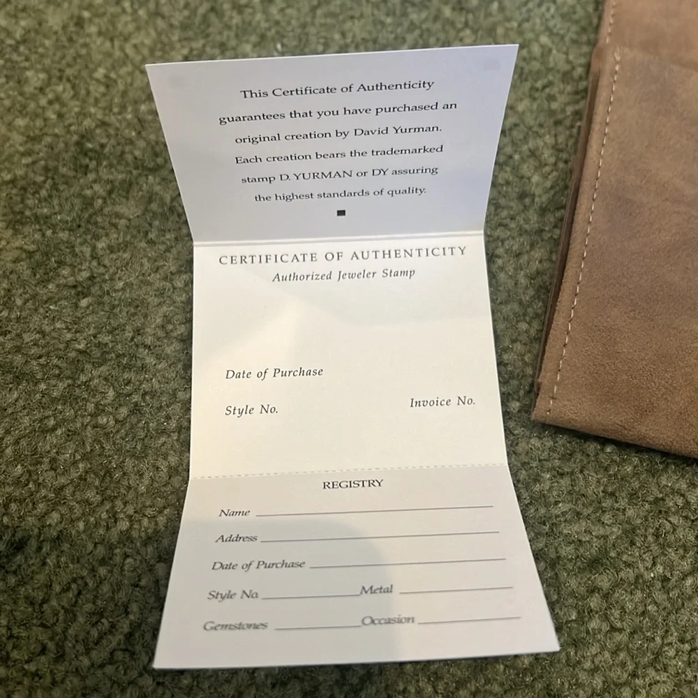 Authentic David Yurman double box chain - Picture 5 of 6